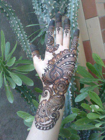 latest arabic mehndi designs for eid festival