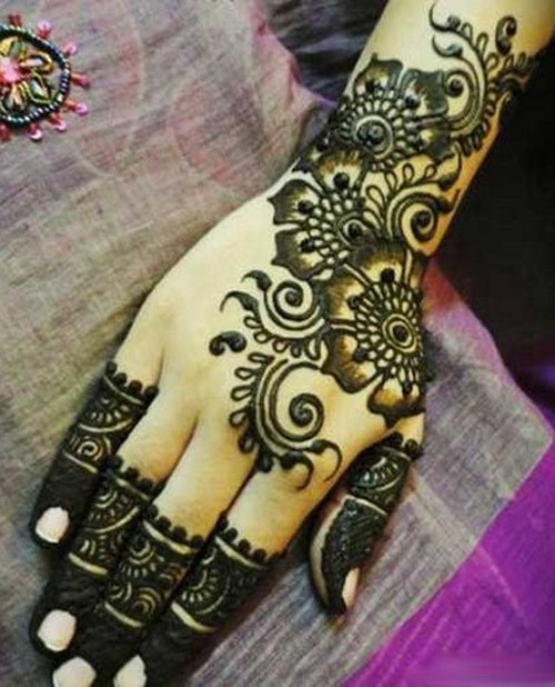 latest arabic mehndi designs for eid festival