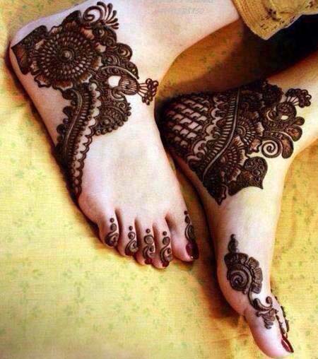 new arabic mehndi styles 2018 for feet