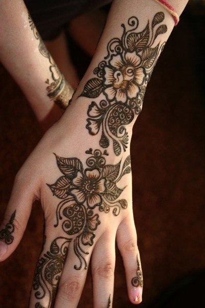 latest arabic mehndi designs for eid festival