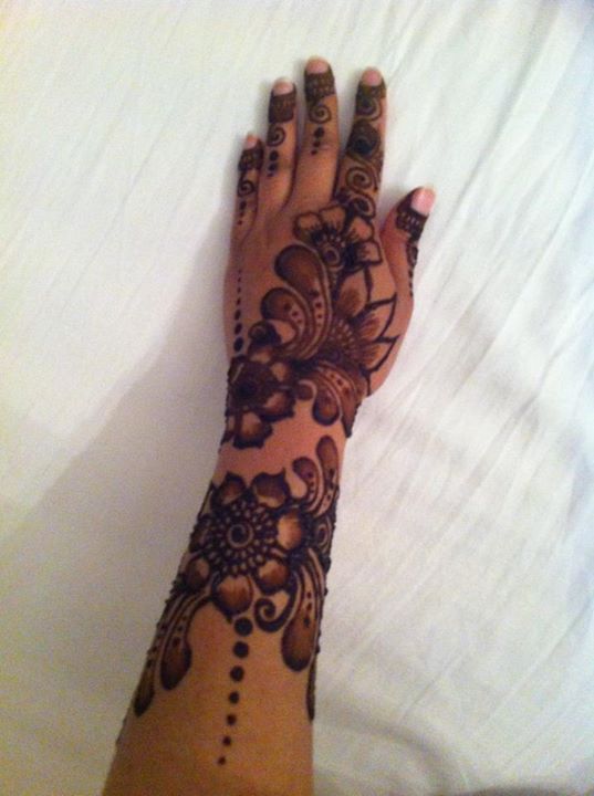 latest arabic mehndi designs for eid festival