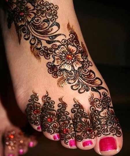 latest arabic mehndi designs for eid festival