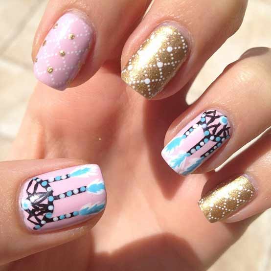 latest new year nail art designs