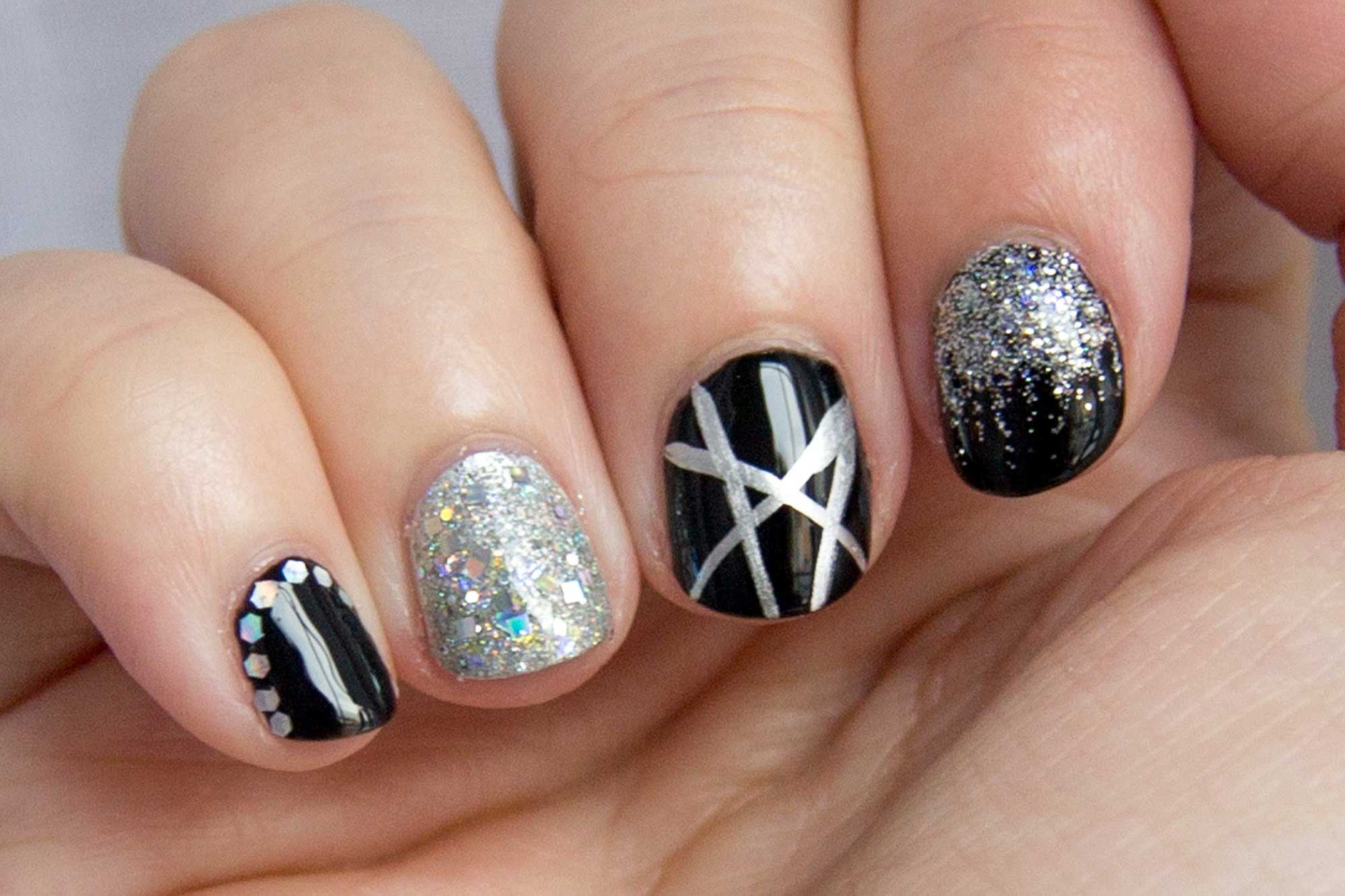 Countdown to Midnight Nail Designs - wide 1