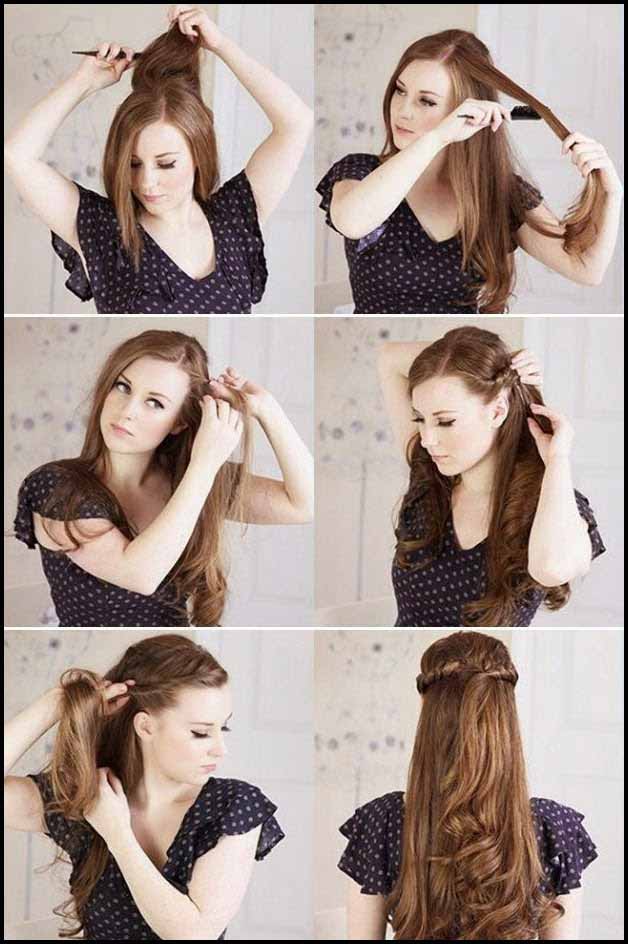 New Party Hairstyles Tutorial Step By Step, best pakistani hairstyles