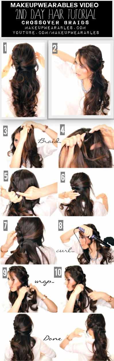 New Party Hairstyles Tutorial Step By Step, best pakistani hairstyles