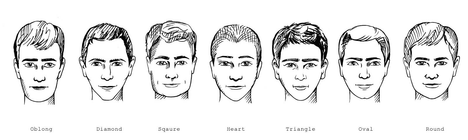 different types of face shape for the best summer shorthaircut