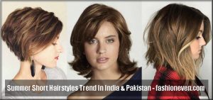 best summer short haircut and hairstyle 2018 trend in pakistan and india