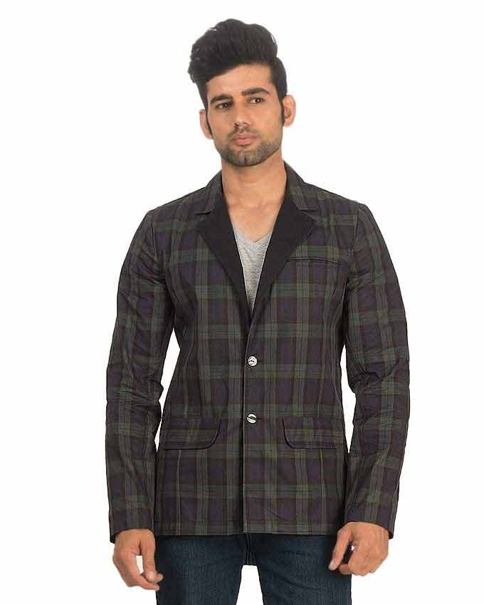 new black checks winter casual coats for men in Pakistan 2018