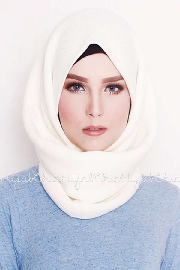 classy white arabian and pakistani hijab styles trend 2017 2018