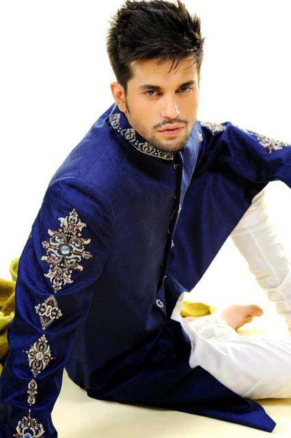 latest pakistani men spiky hairstyles 2017 for mehndi function