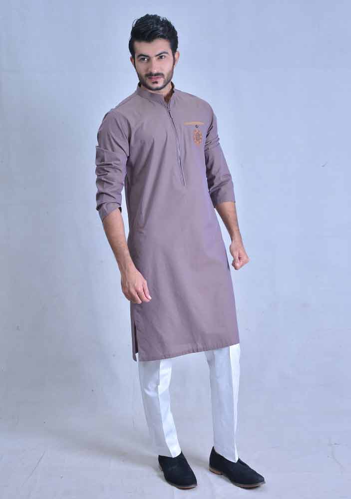 amazing purple best pakistani men kurta shalwar kameez designs 2017 with white shalwar