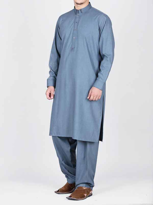 latest light blue best pakistani men kurta shalwar kameez designs 2017 with same light blue shalwar