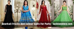 best multi color latest indian anarkali frocks and salwar suit dress designs 2017 with matching dupatta and churidar