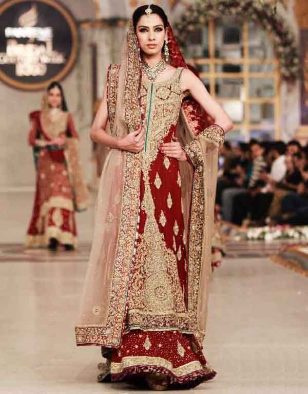 Latest dupatta style best bridal dupatta setting styles 2017