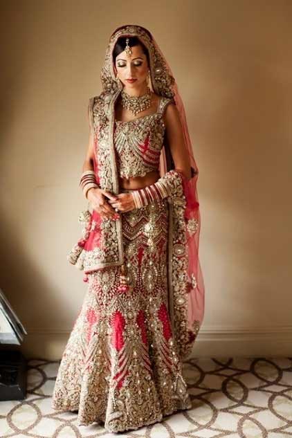 Latest Indian bridalbest bridal dupatta setting styles 2017 
