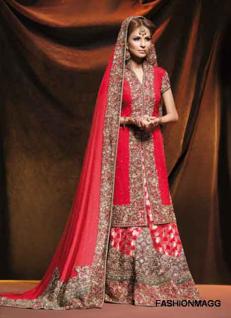 Latest dupatta style best bridal dupatta setting styles 2017