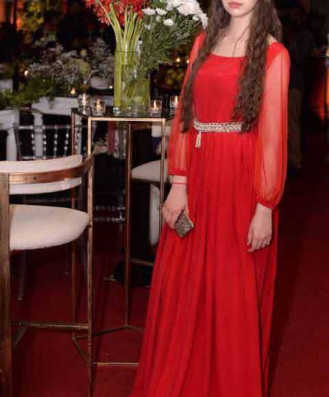 latest red maxi gown girls net dresses 2017 pakistani party dresses with price