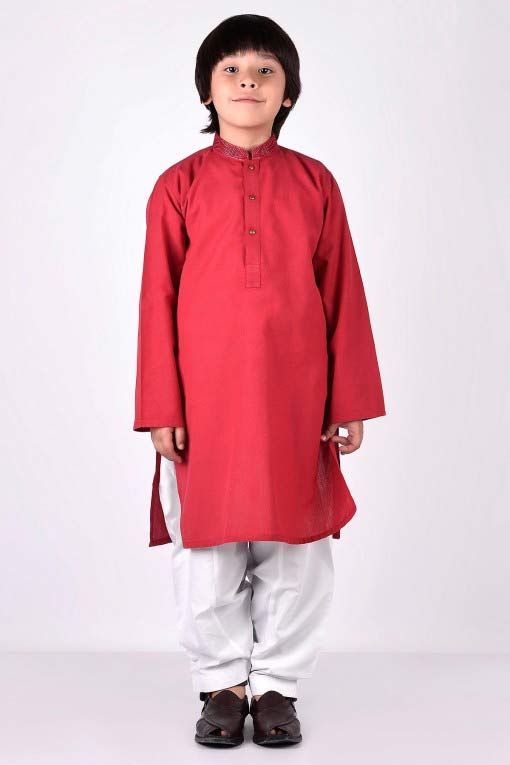 best orange kameez with white shalwar