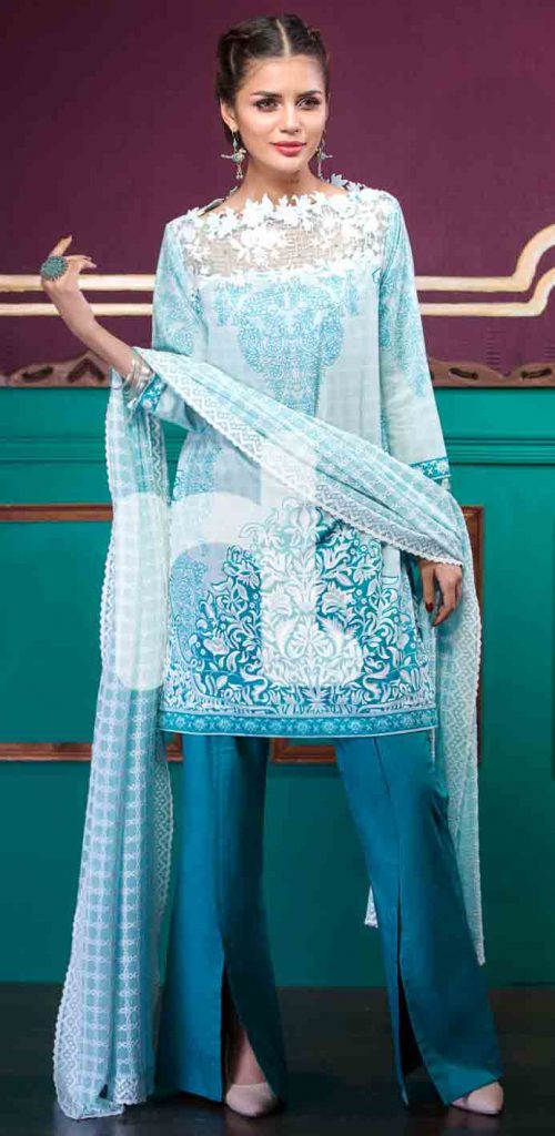 New Nishat Linen Eid Dresses For Girls In 20242025 FashionEven