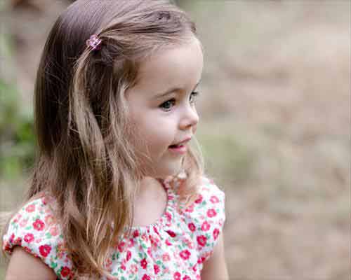 side part medium hairstyle little girls hairstyles for eid party 2017