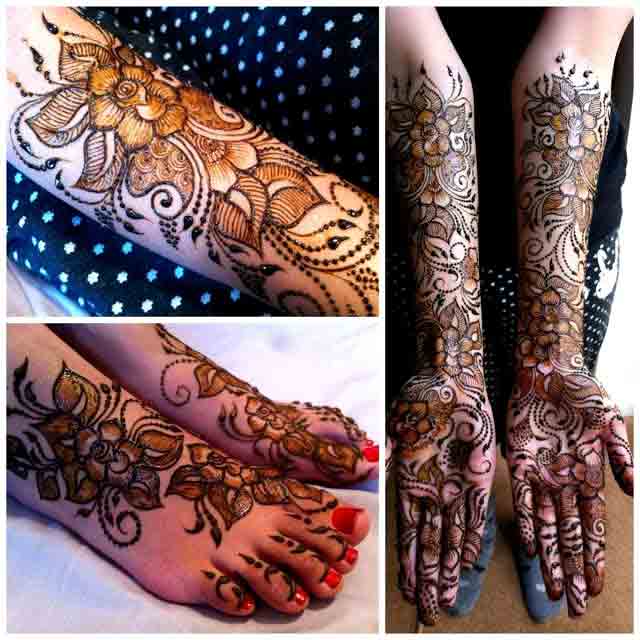 latest mehndi designs for hands feet and arms simple Pakistani mehndi designs 2017 for eid 