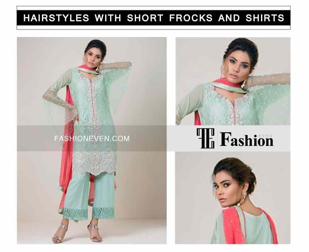 best hair updo eid party hairstyles with short frocks shirts and peplum