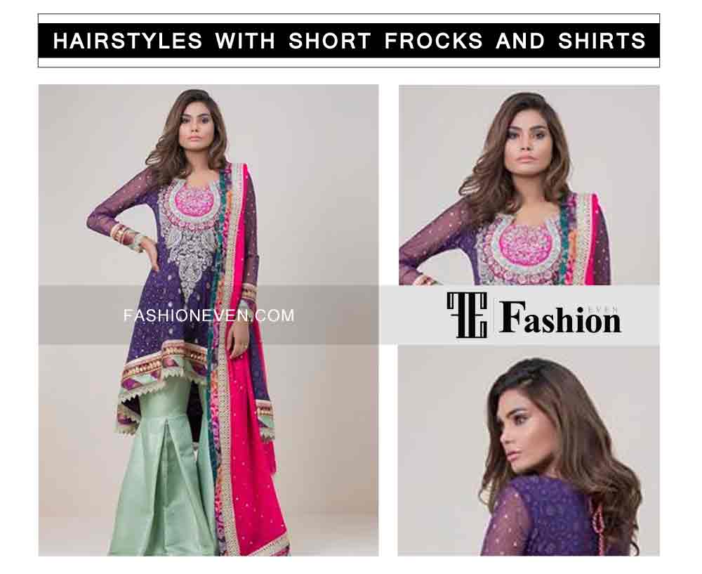best party hair for medium hair eid party hairstyles with short frocks shirts and peplum