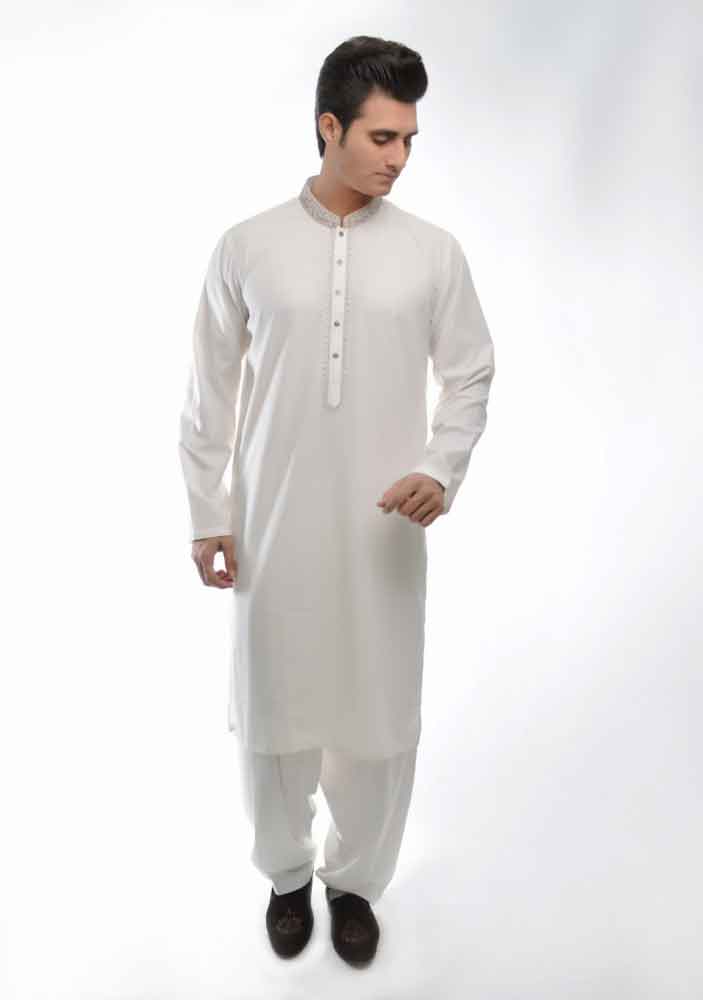 simple white kurta shalwar latest amir adnan men kurta designs for ramadan 2017