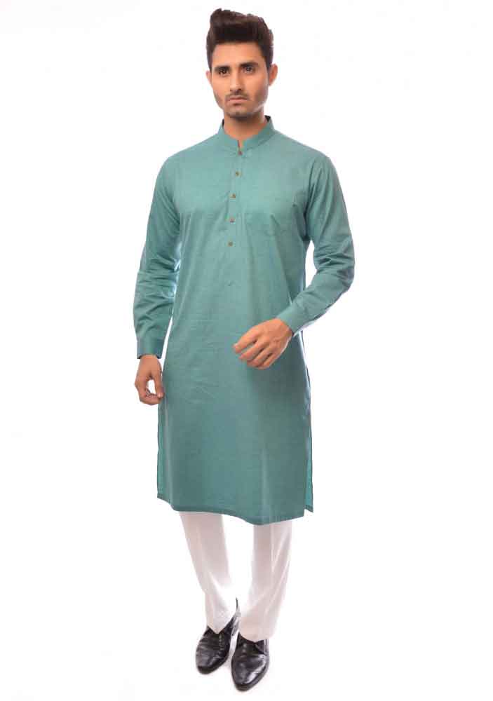 green kurta with white pajama latest amir adnan men kurta designs for ramadan 2017