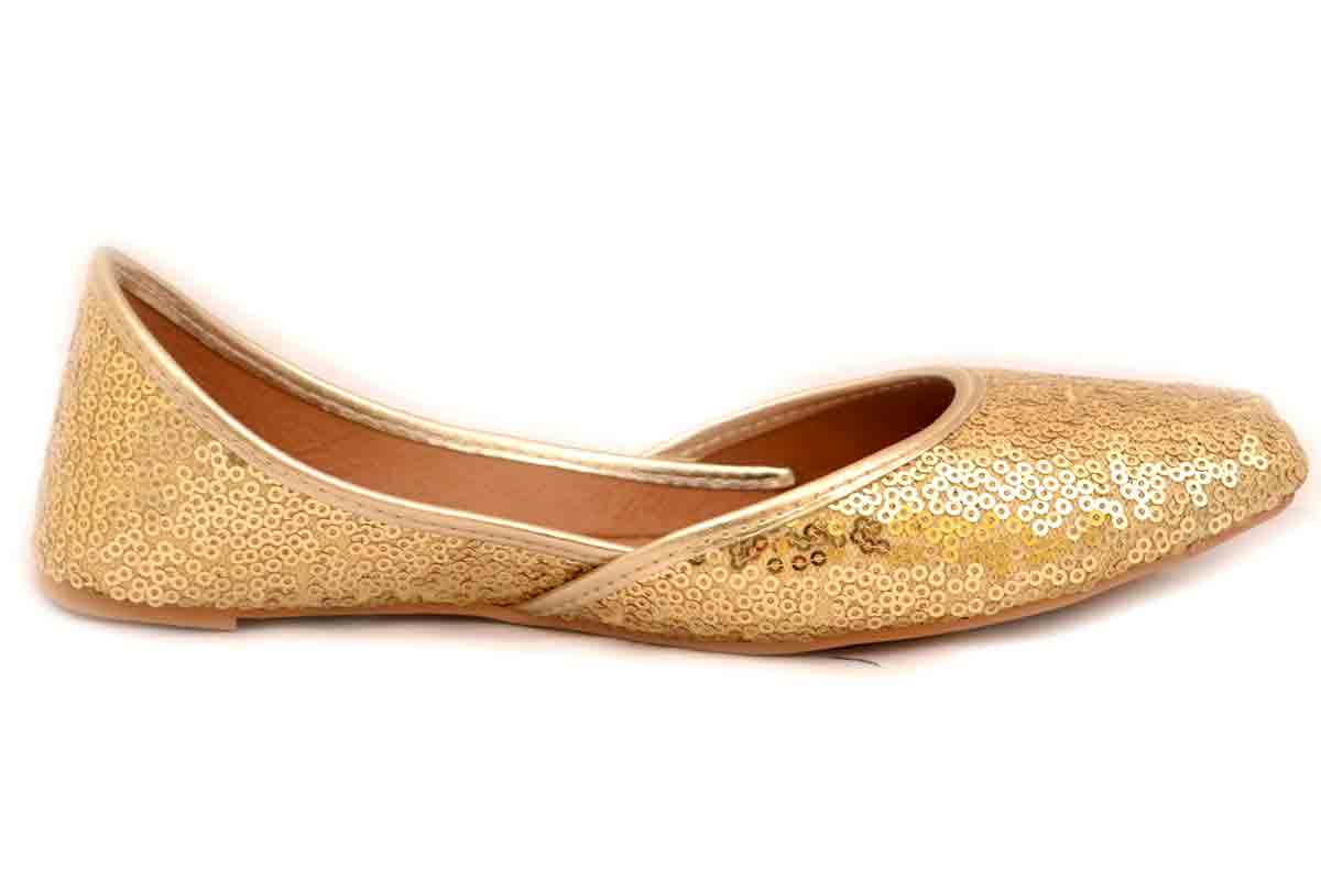 Golden eid khussa latest women shoes for eid 2017 metro party shoes