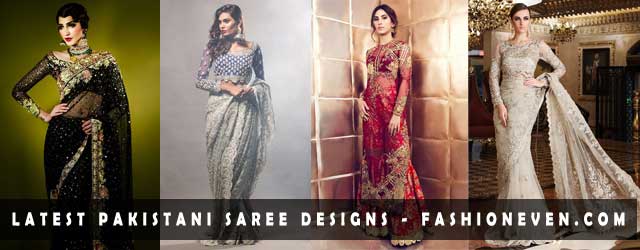 saree dress designs 2018