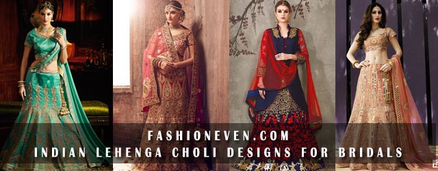 Latest Indian bridal wedding lehenga choli 2017