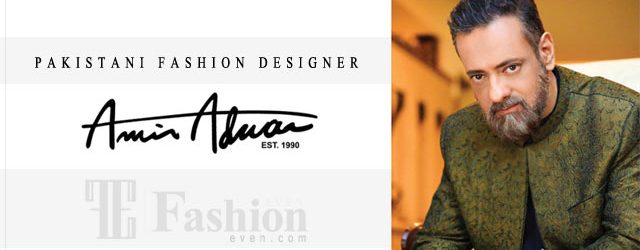 Amir Adnan fashion designer in Pakistan for men clothing