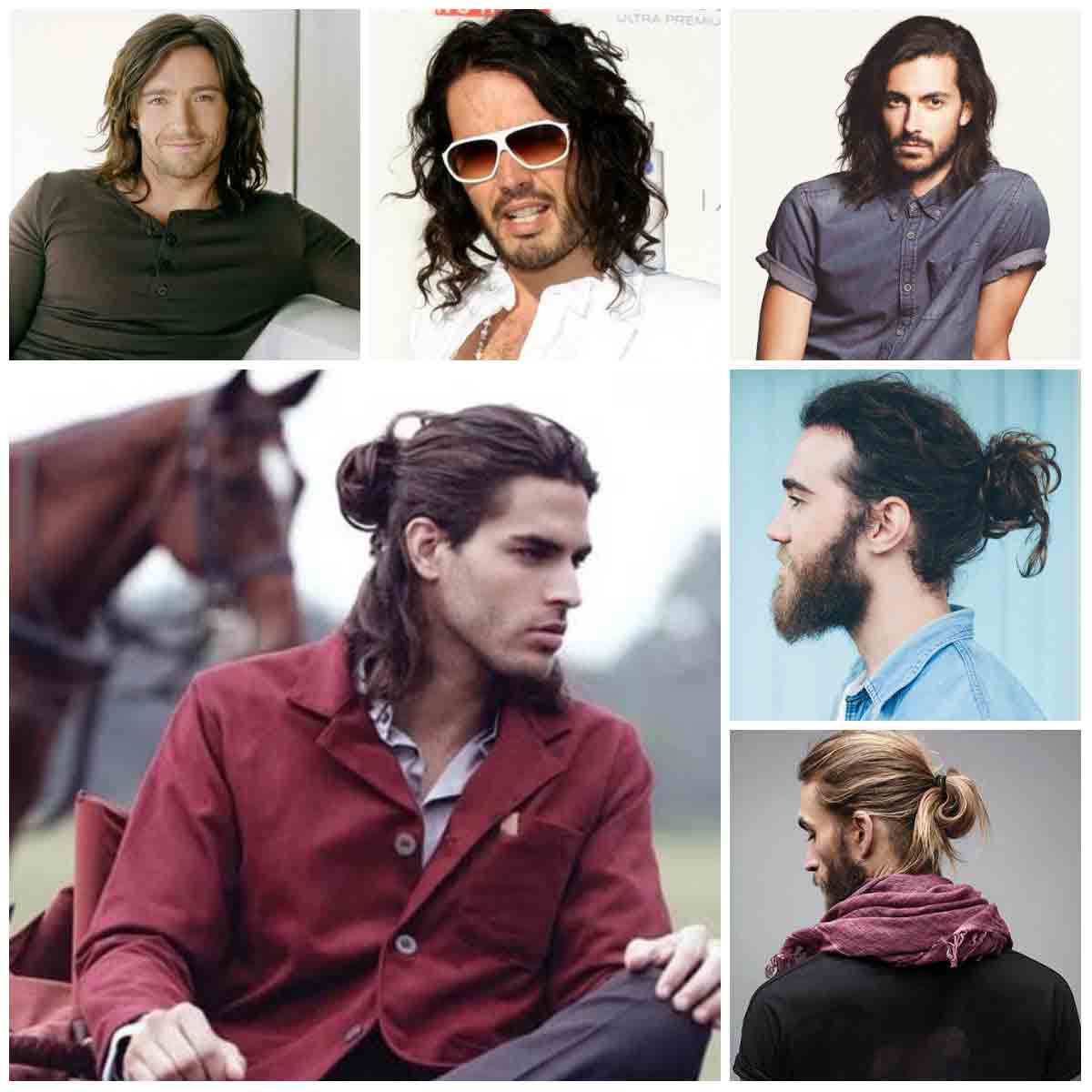 new style ponytail and hair bun best long haircuts and hairstyles for men in 2017