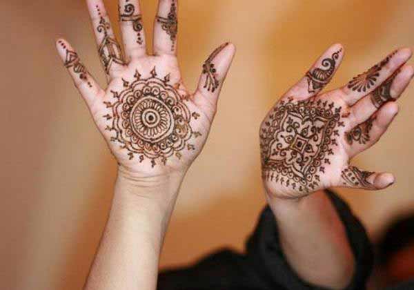 Simple mehndi designs for boys hands 2017