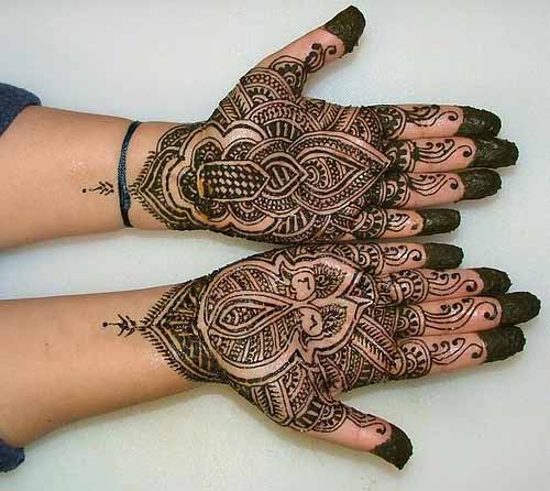 Full front hand mehndi designs for boys hands 2017