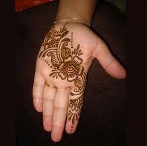 simple front hand mehndi designs for boys hands 2017