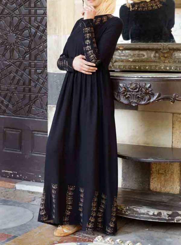 New Stylish Black Abaya Designs For Girls In 20242025 FashionEven