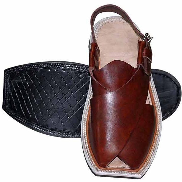 New stylish brown Peshawari chappal designs 2017 for men