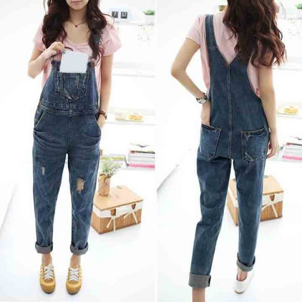 Latest Denim Dungarees For Girls In Pakistan 20242025 FashionEven