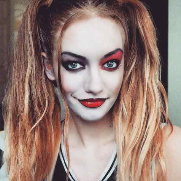 Simple and easy Halloween makeup looks and ideas for girls in 2017