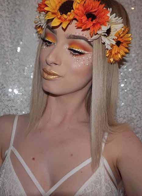 Pretty and easy Halloween makeup looks and ideas for girls in 2017