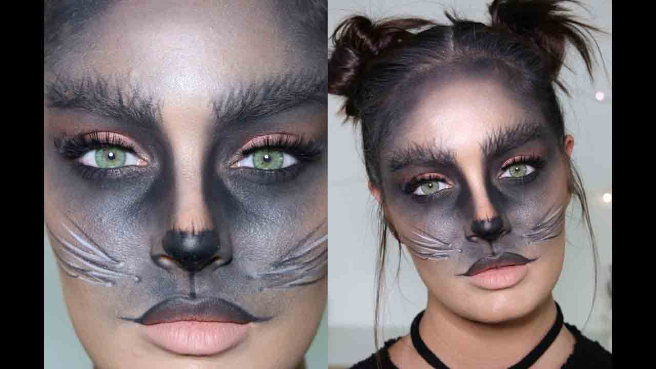 New style easy Halloween makeup looks and ideas for girls in 2017