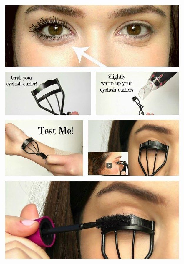 Heat your lash curler with hair dryer secrets and hacks from best makeup tips and tricks in Pakistan