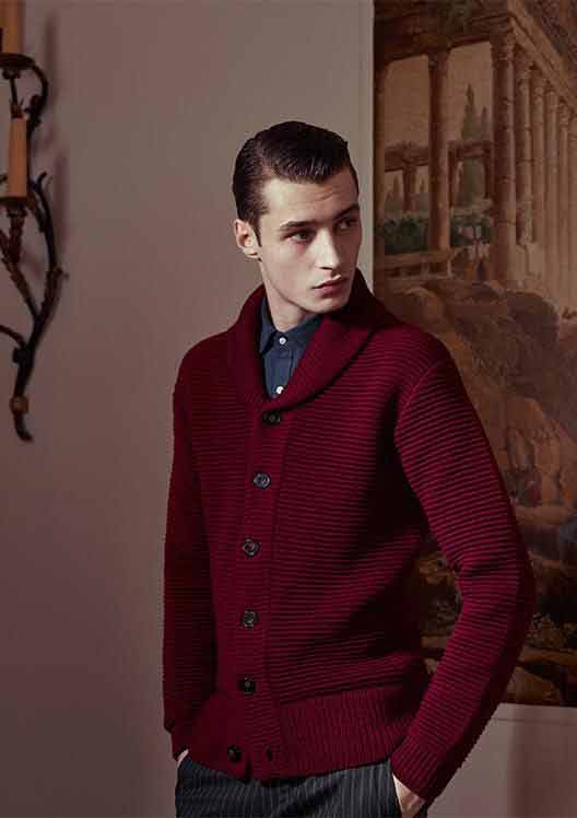 Maroon shirt from the new collection of latest Christmas party dresses for men in 2017