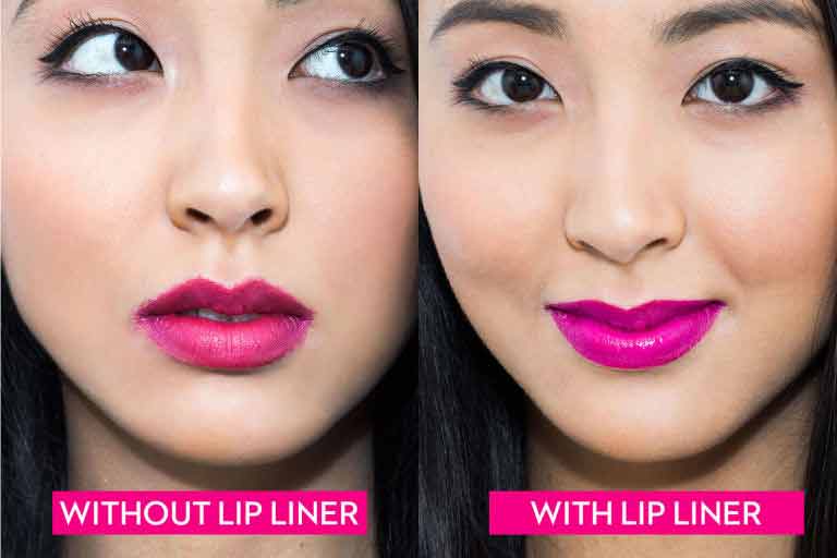 With and without the use of lip liner party makeup mistakes to avoid in Pakistan