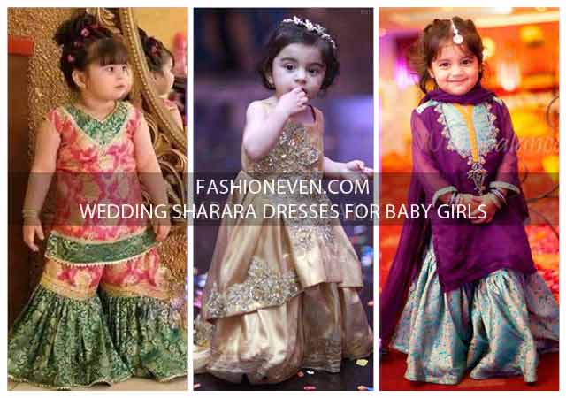 baby girl sharara suit