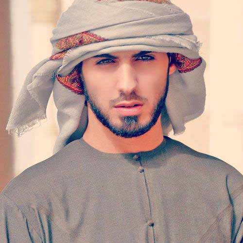 Short length Omani beard