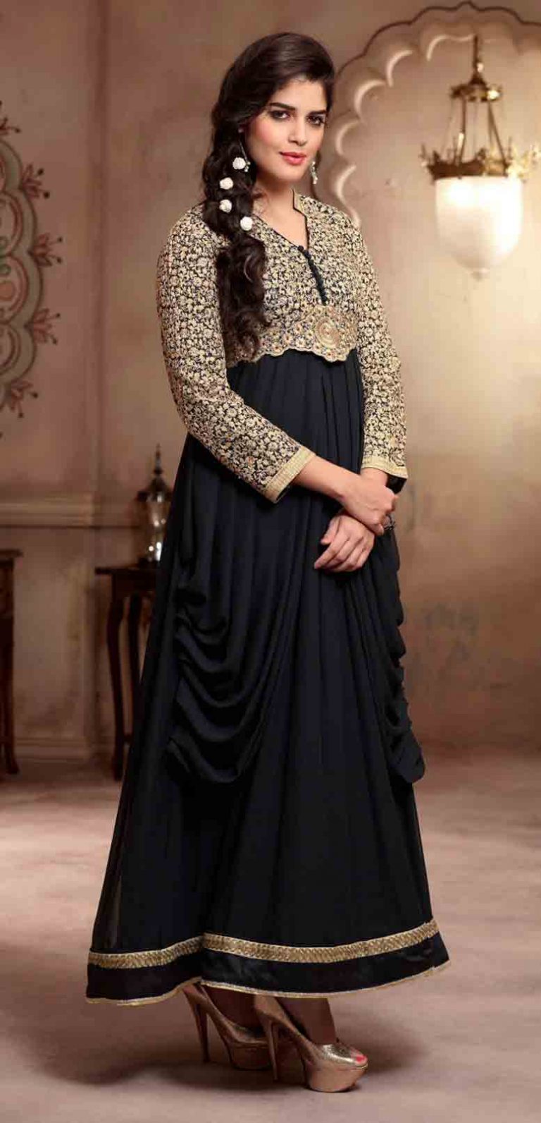 party wear frock